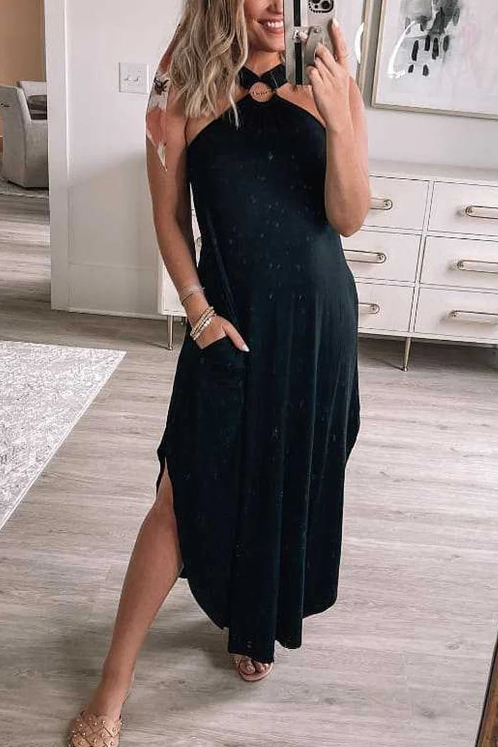 Miami Sunshine Maxi Dress-serendiple.com