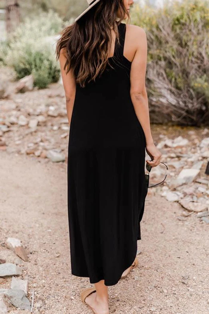 Miami Sunshine Maxi Dress-serendiple.com